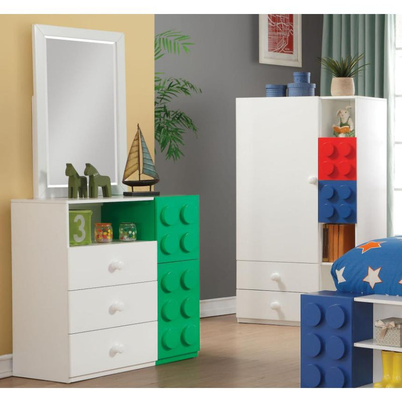 Acme Furniture Playground 3-Drawer Kids Dresser 30751 IMAGE 2