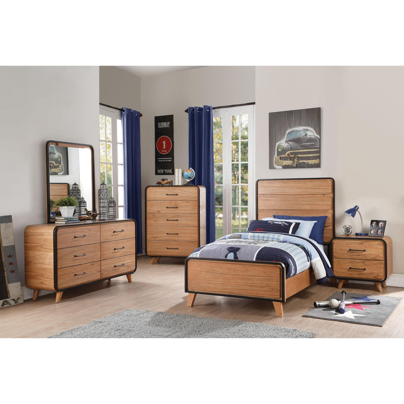 Acme Furniture Carla 2-Drawer Kids Nightstand 30763 IMAGE 3