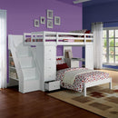 Acme Furniture Freya 37145 Twin Loft Bed with Storage IMAGE 3