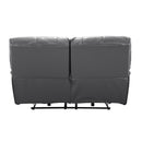 Homelegance Pecos Power Reclining Leather Match Loveseat 8480GRY-2PW IMAGE 4