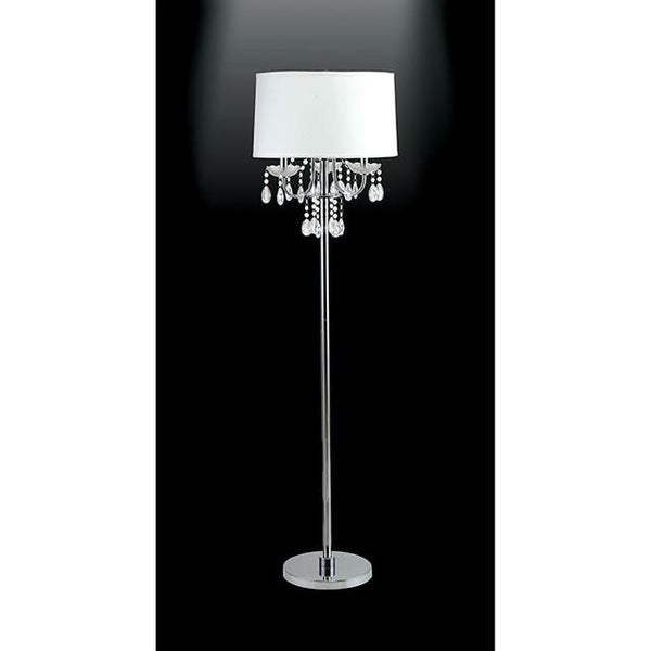 Furniture of America Jada Floorstanding Lamp L76733WH-F IMAGE 1