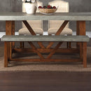 Legends Furniture Bohemian Bench ZBOH-8016 IMAGE 1