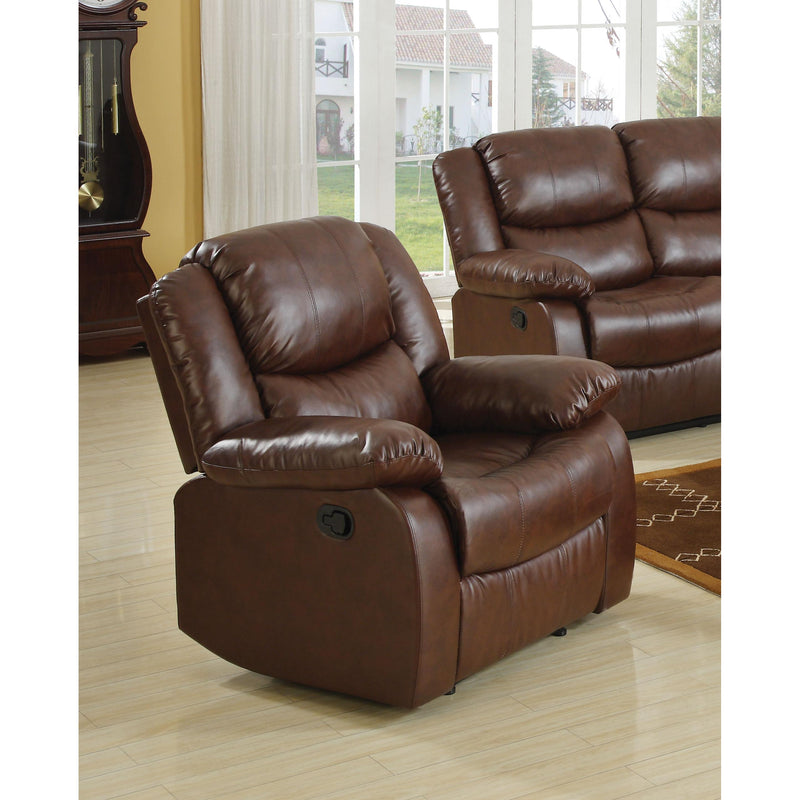 Acme Furniture Fullerton Power Bonded Leather Recliner 50202 IMAGE 1