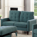 Acme Furniture Nate Stationary Fabric Loveseat 50246 IMAGE 1