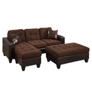 Poundex Fabric 3 pc Sectional F6928 IMAGE 1