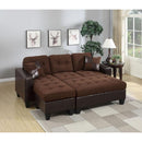 Poundex Fabric 3 pc Sectional F6928 IMAGE 3