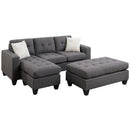 Poundex Fabric 3 pc Sectional F6920 IMAGE 1