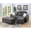 Poundex Fabric 3 pc Sectional F6920 IMAGE 2