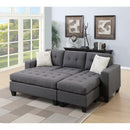 Poundex Fabric 3 pc Sectional F6920 IMAGE 3