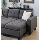 Poundex Fabric 3 pc Sectional F6920 IMAGE 4