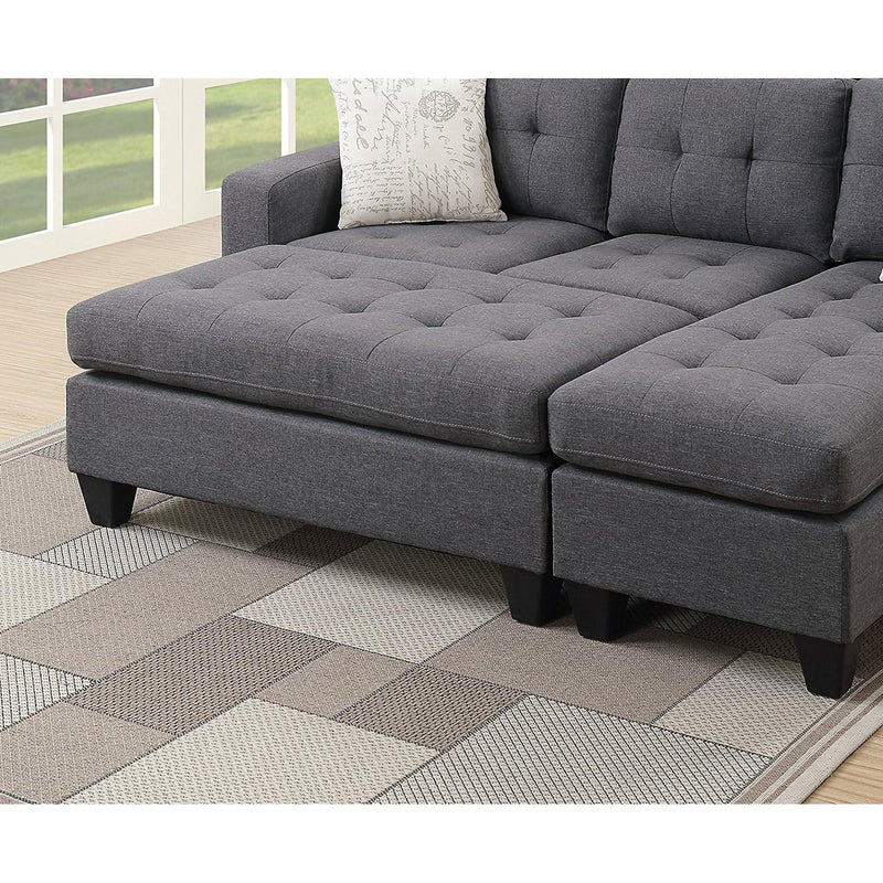 Poundex Fabric 3 pc Sectional F6920 IMAGE 7