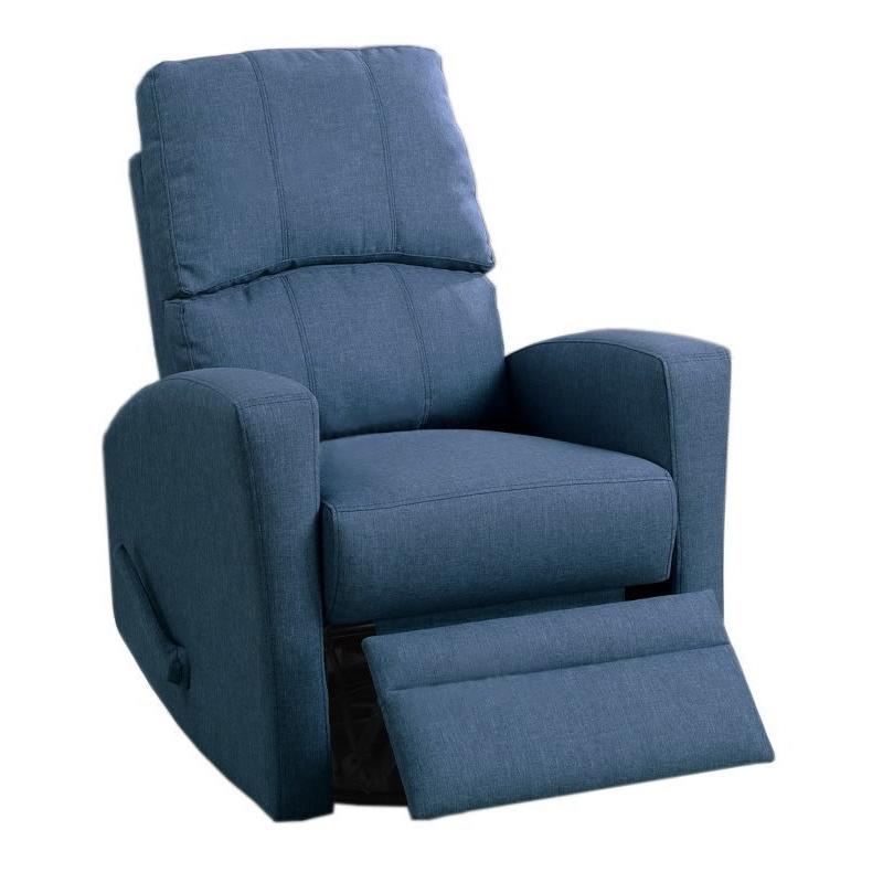 Poundex Swivel Fabric Recliner F1532 IMAGE 1