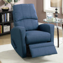 Poundex Swivel Fabric Recliner F1532 IMAGE 2