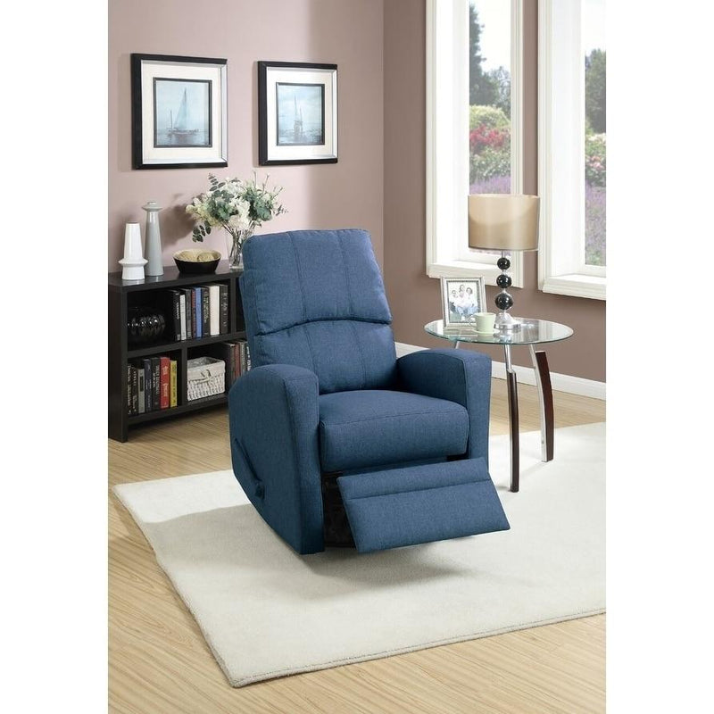 Poundex Swivel Fabric Recliner F1532 IMAGE 3
