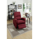 Poundex Swivel Fabric Recliner F1531 IMAGE 2