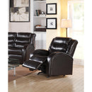 Acme Furniture Noah Rocker Bonded Leather Match Recliner 50832 IMAGE 2