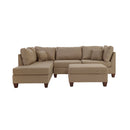 Poundex Fabric 3 pc Sectional Set F7605 IMAGE 2