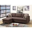 Poundex Fabric 2 pc Sectional F7086 IMAGE 1