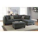 Poundex Fabric 3 pc Sectional F6975 IMAGE 1