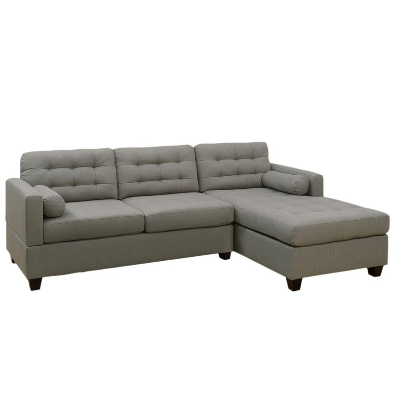 Poundex Fabric 2 pc Sectional F7564 IMAGE 1