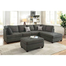 Poundex Fabric 2 pc Sectional F6988 IMAGE 1