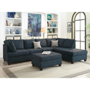 Poundex Fabric 2 pc Sectional F6989 IMAGE 1