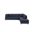 Poundex Fabric 2 pc Sectional F6989 IMAGE 2