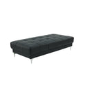 Poundex Bonded Leather Ottoman F7228 IMAGE 4