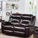 Acme Furniture Flavie Power Reclining Leather Match Loveseat 52006 IMAGE 1