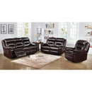 Acme Furniture Flavie Power Leather Match Recliner 52007 IMAGE 2