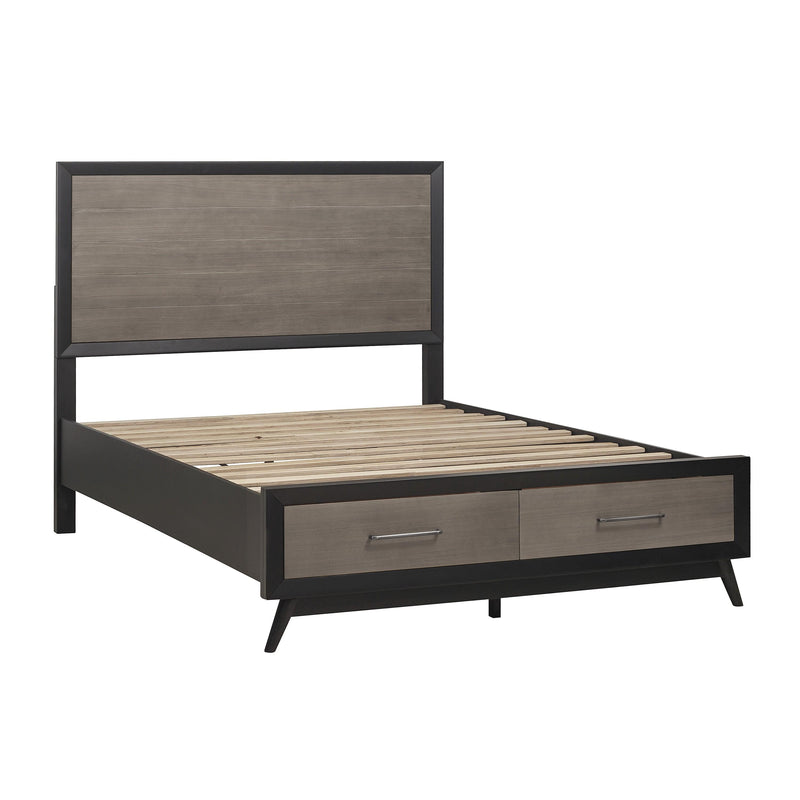 Homelegance Raku Queen Platform Bed with Storage 1711-1* IMAGE 4