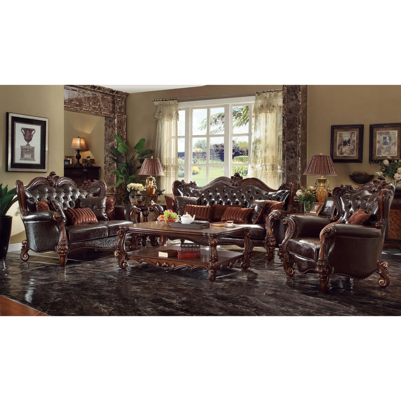 Acme Furniture Versailles Stationary Polyurethane Sofa 52120A IMAGE 2