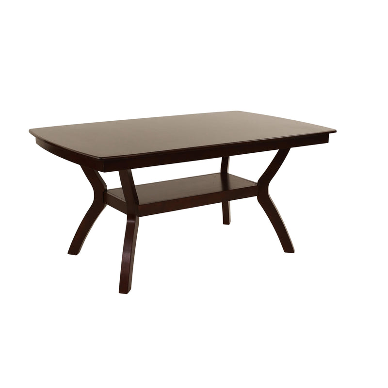 Poundex Dining Table with Trestle Base F2290 IMAGE 3