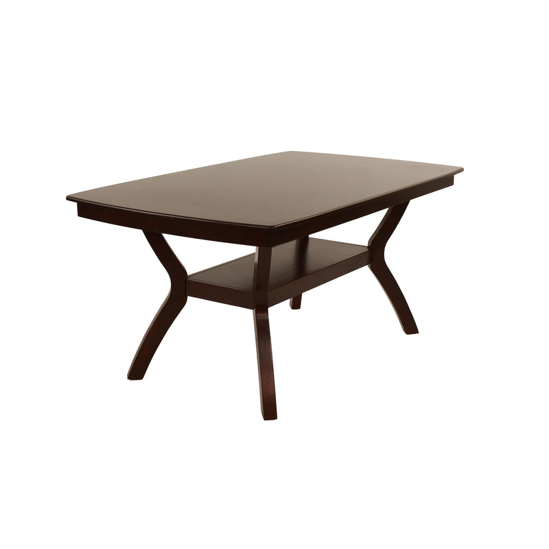 Poundex Dining Table with Trestle Base F2290 IMAGE 5