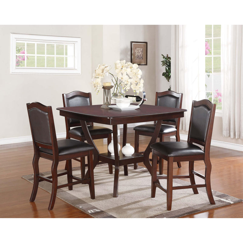 Poundex Counter Height Dining Chair F1346 IMAGE 2