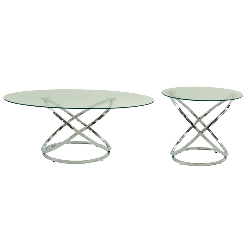 Poundex F3087 3 pc Table Set IMAGE 2