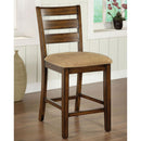 Furniture of America Priscilla II Counter Height Dining Chair CM3111PC-DK-2PK IMAGE 1