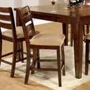 Furniture of America Priscilla II Counter Height Dining Chair CM3111PC-DK-2PK IMAGE 2