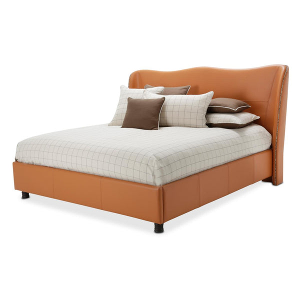 Michael Amini 21 Cosmopolitan California King Upholstered Panel Bed 9029000CK-812 IMAGE 1