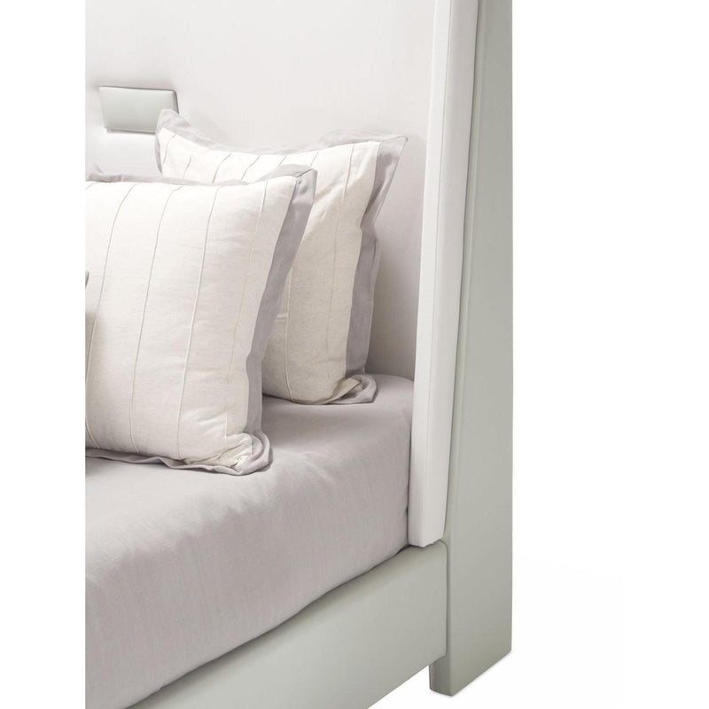Michael Amini Lumiere California King Upholstered Platform Bed 9013600CK-107 IMAGE 4