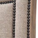 Michael Amini Tangier Coast California King Upholstered Panel Bed 9080000CK3-100 IMAGE 3