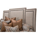 Michael Amini Tangier Coast King Upholstered Panel Bed 9080000EK3-100 IMAGE 2