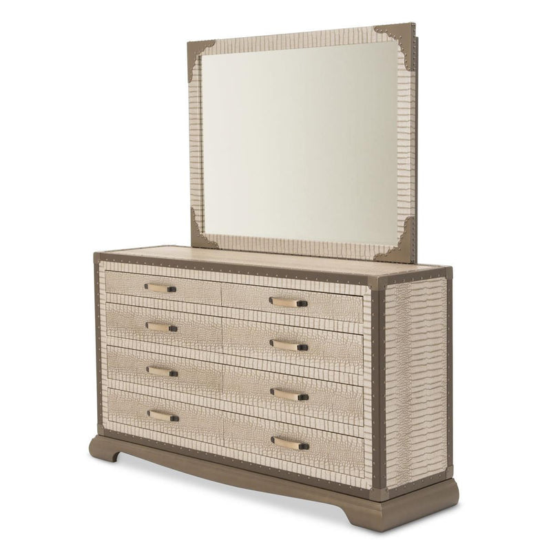 Michael Amini Valise Wall Mirror 9026667-110 IMAGE 3