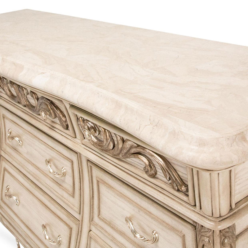Michael Amini Platine De Royale 12-Drawer Dresser 09050R-201 IMAGE 2