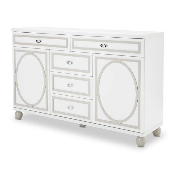 Michael Amini Sky Tower 5-Drawer Dresser 9025650-108 IMAGE 1