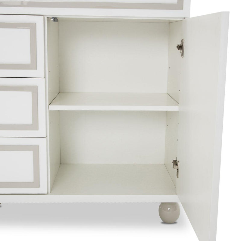 Michael Amini Sky Tower 5-Drawer Dresser 9025650-108 IMAGE 6