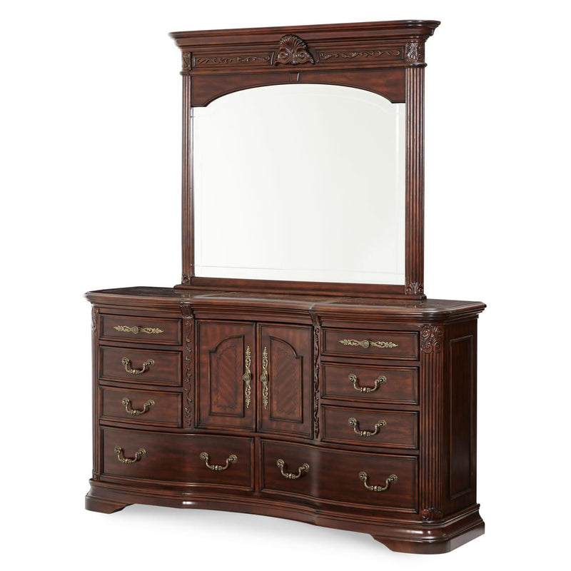 Michael Amini Villagio 8-Drawer Dresser 58051-44 IMAGE 3
