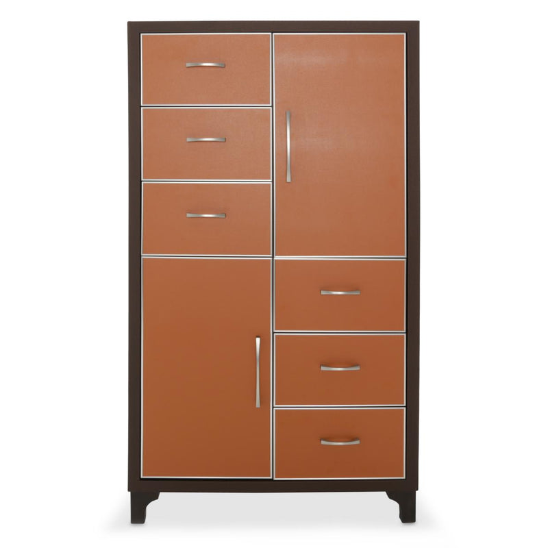 Michael Amini 21 Cosmopolitan 6-Drawer Chest 9029070-812 IMAGE 2
