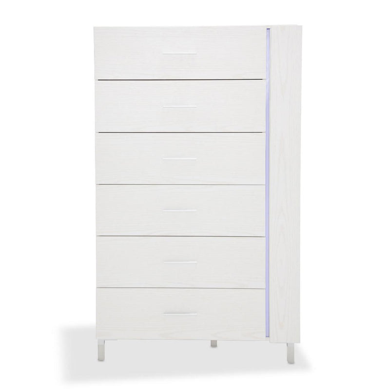 Michael Amini Lumiere 6-Drawer Chest 9013670-104 IMAGE 4