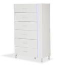 Michael Amini Lumiere 6-Drawer Chest 9013670-104 IMAGE 6